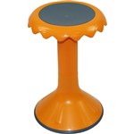 VISIONCHART EDUCATION SUNFLOWER STOOL 450MM HIGH ORANGE