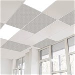 SANA DROP ACOUSTIC PET IN CEILING TILE 1195 X 595 X 12MM MUSHROOM PACK 8
