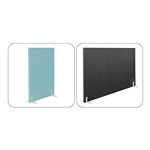 VISIONCHART ROOM DIVIDER LIGHTWEIGHT SCREEN STATIC 1190 X 1500MM AUTEX COLOURS