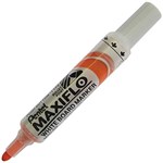 PENTEL MWL5 MAXIFLO WHITEBOARD MARKER BULLET 21MM ORANGE